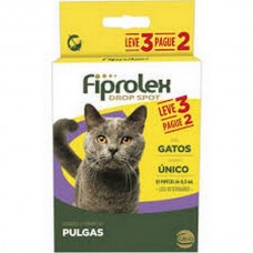 Fiprolex  gatos 3x0,5ml caixa com 3 pipetas