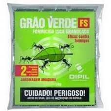 Isca granulada grao verde 50g - veneno formiga cortadeira