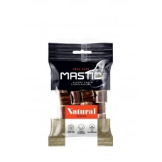 Petisco bombom recheado mastig 100g sabor natural