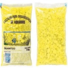 Pedra cristal amarelo fluor 1kg