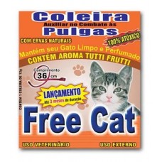Coleira free cat repelente pulga 36cm 12g