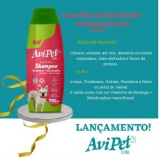 Shampoo avipet clean 700ml - strawberry