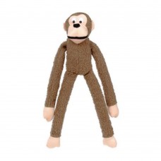Brinquedo macaco pelucia grande marrom kelev