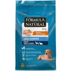 Racao formula natural pro filhote racas media e grande 15kg