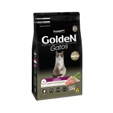 Racao golden gatos castrado frango 3kg