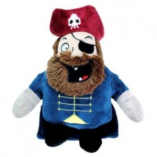 Brinquedo mordedor pelucia pirata premium jambo pet