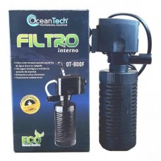 Filtro interno ot-800f (300l/h) 127v - ocean tech