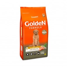 Racao golden formula adulto racas medias e grandes salmao 15kg