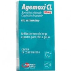 Agemoxi cl 50 mg x 10 comp revs