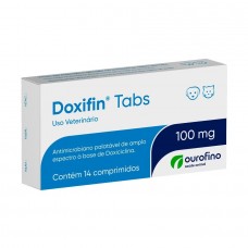 Doxifin tabs 100 mg antibiotico ouro fino frac do orig