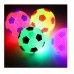 Brinquedo bola futebol led 6cm