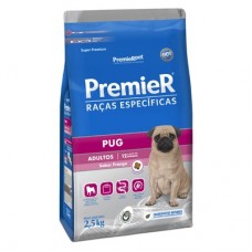 Racao premier pug adulto 2,5kg