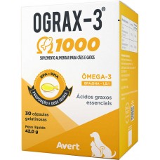 Suplemento ograx -3 1000 mg 30 capsulas