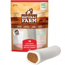 Natural farm osso branco recheado 197g