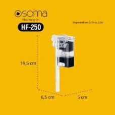 Filtro externo soma hf-250 (250l/h) - 127v