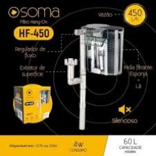 Filtro ext hang-on soma hf-450 - 450l/h 4w 127v