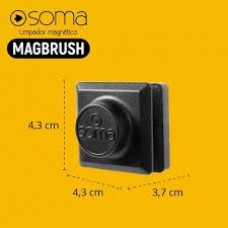 Limpador magnetico soma magbrush - p/ 6mm mini