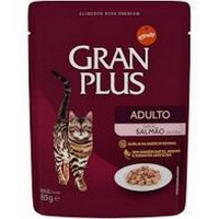 Sache gran plus gatos adulto gourmet salmao 85gr