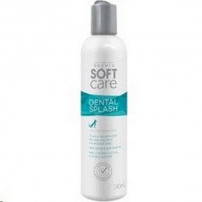 Soft care dental splash 240ml para caes e gatos