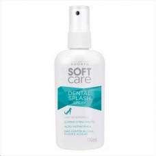 Soft care dental splash spray 100ml para caes e gatos