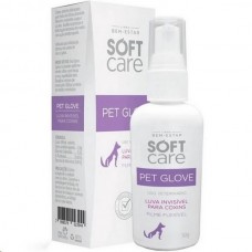 Soft care pet glove 50gr para caes e gatos