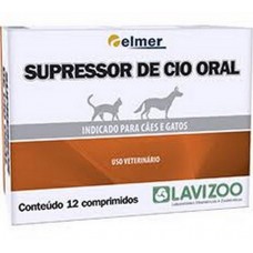 Supressor de cio - caixa com 12 comprimidos