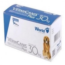 Vermicanis plus 2.4gr 30kg -caixa com 2 comprimidos